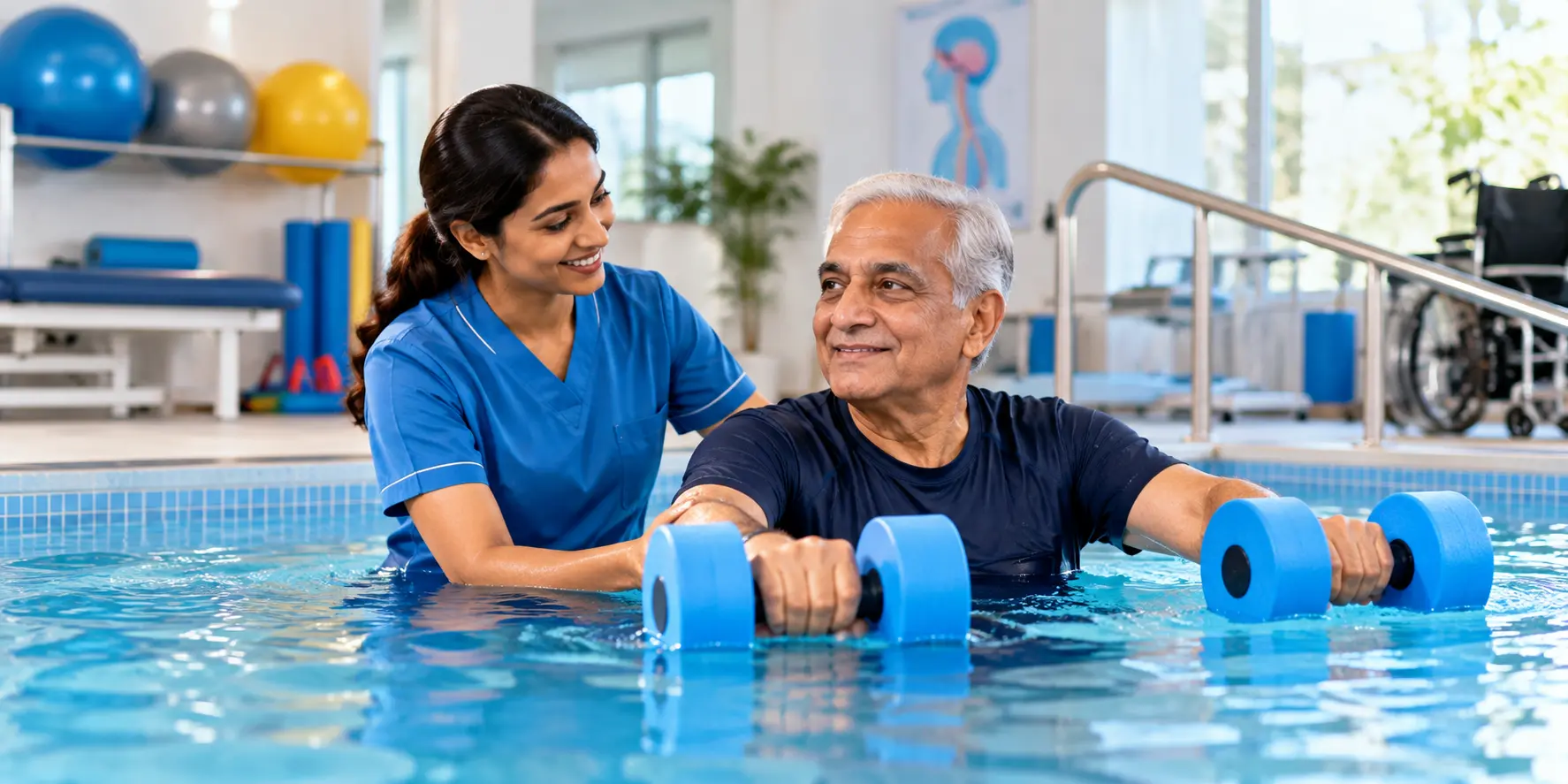 Stroke Rehabilitation with Hydrotherapy: Benefits, Exercises & Recovery