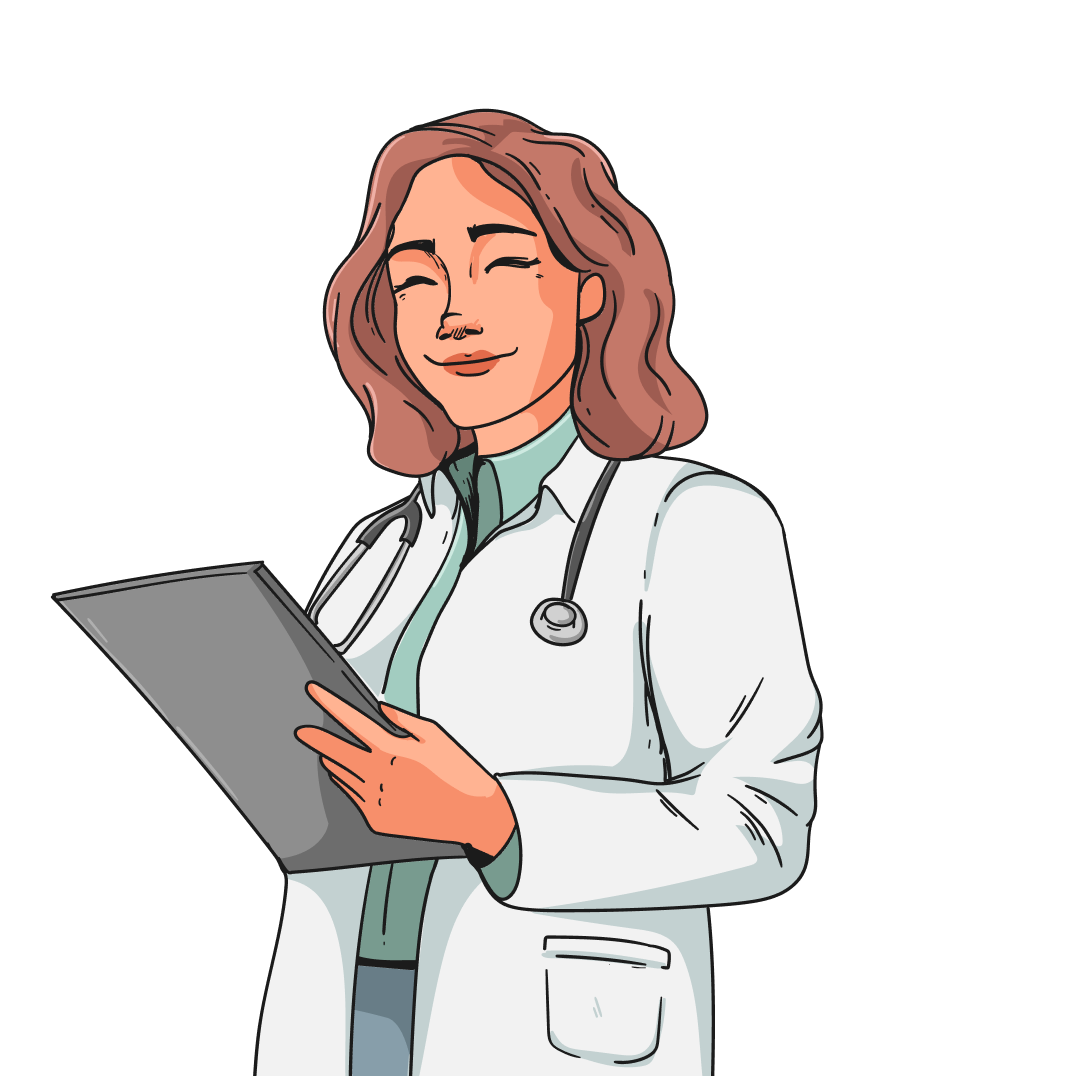 Cartoon Doctor Right